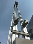 16m Multi Mast Mobile Elevating Work Platform Vertical Mast Lift For Single Man